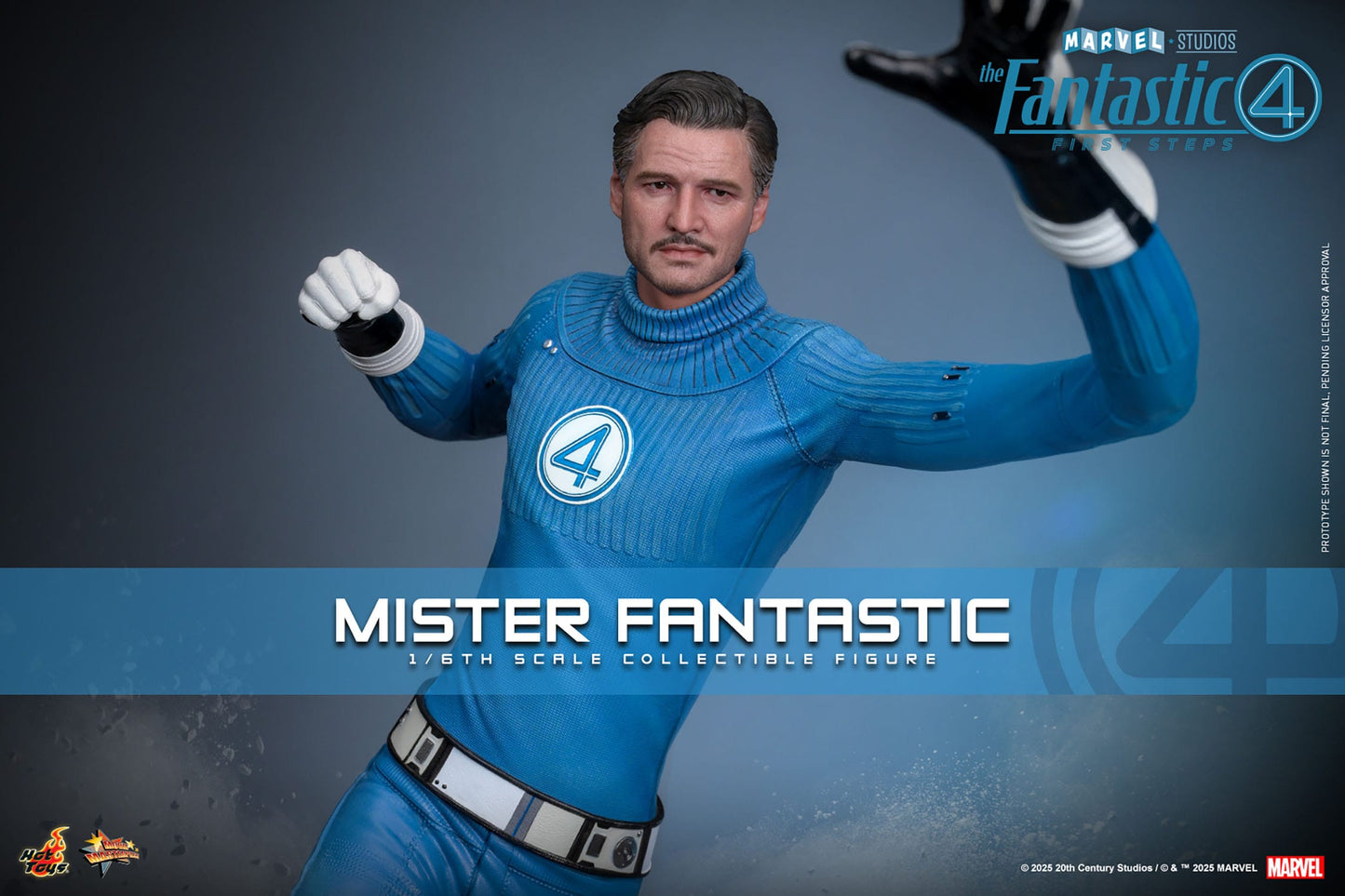 The Fantastic Four: First Steps: Mr Fantastic: 1/6th Scale Action Figure: Hot Toys by Hot Toys – Action Figure, [scale], UK stockist Planet Action Figures