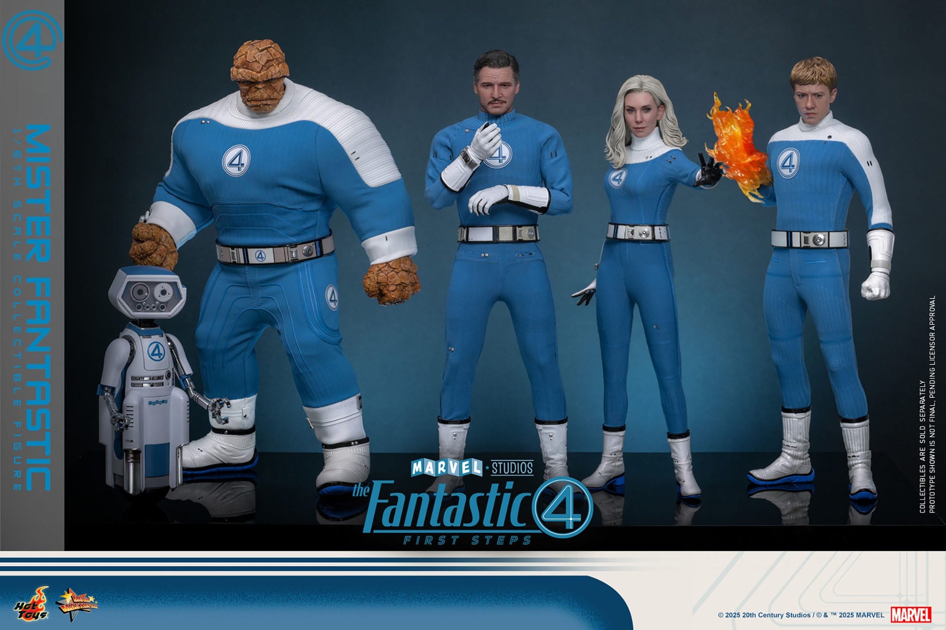 The Fantastic Four: First Steps: Mr Fantastic: 1/6th Scale Action Figure: Hot Toys by Hot Toys – Action Figure, [scale], UK stockist Planet Action Figures