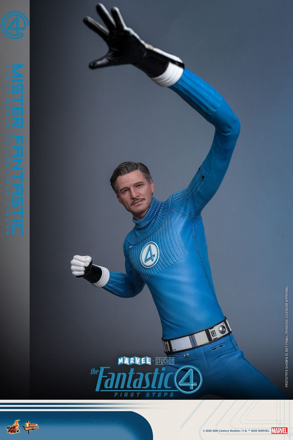 The Fantastic Four: First Steps: Mr Fantastic: 1/6th Scale Action Figure: Hot Toys by Hot Toys – Action Figure, [scale], UK stockist Planet Action Figures