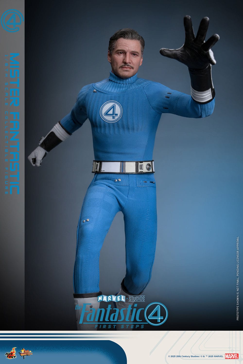 The Fantastic Four: First Steps: Mr Fantastic: 1/6th Scale Action Figure: Hot Toys by Hot Toys – Action Figure, [scale], UK stockist Planet Action Figures
