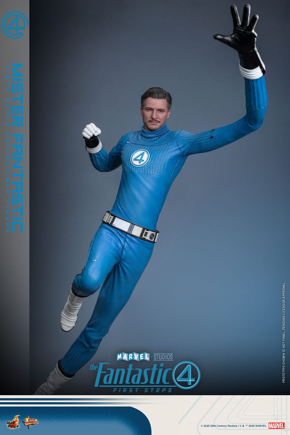 The Fantastic Four: First Steps: Mr Fantastic: 1/6th Scale Action Figure: Hot Toys by Hot Toys – Action Figure, [scale], UK stockist Planet Action Figures