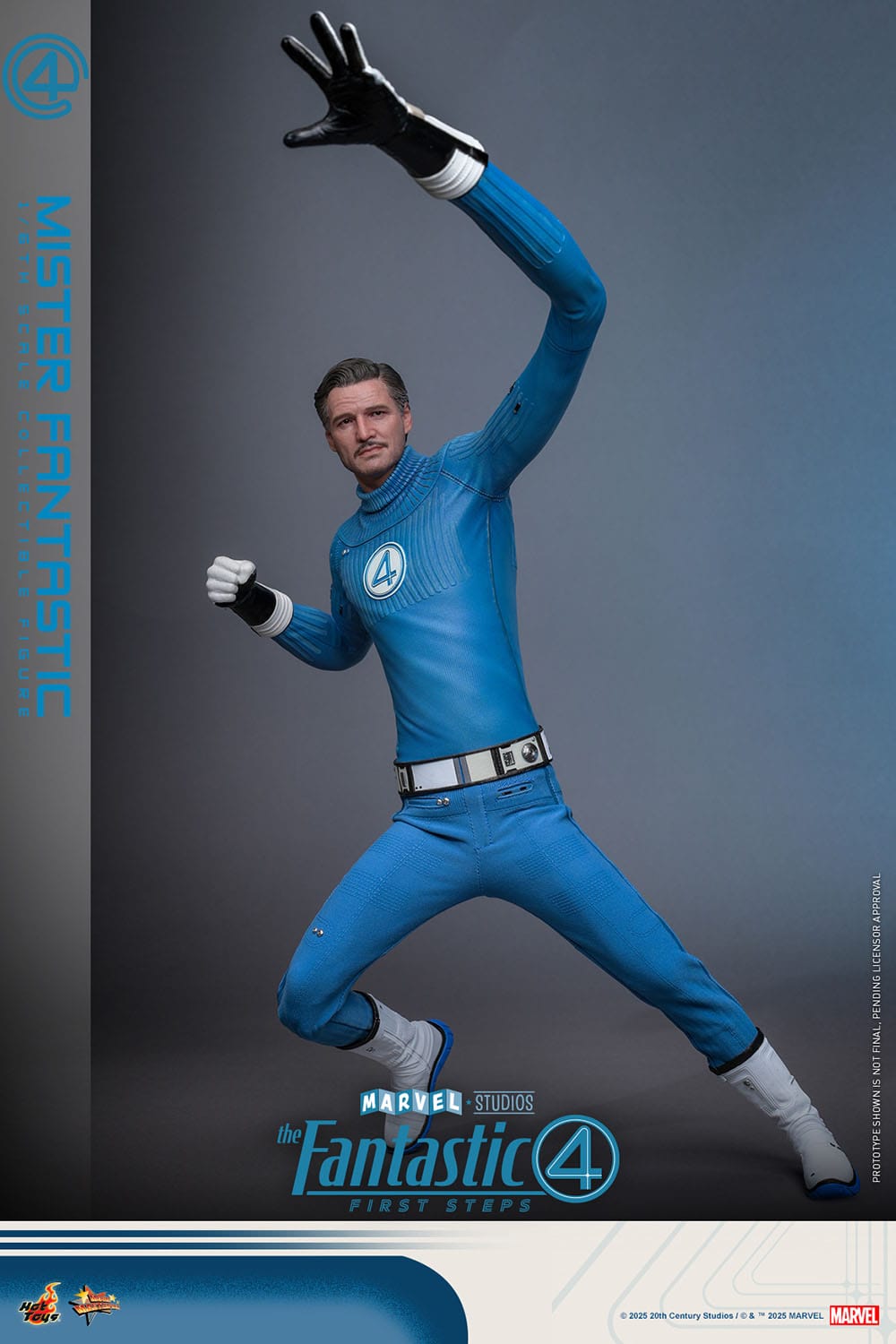 The Fantastic Four: First Steps: Mr Fantastic: 1/6th Scale Action Figure: Hot Toys by Hot Toys – Action Figure, [scale], UK stockist Planet Action Figures