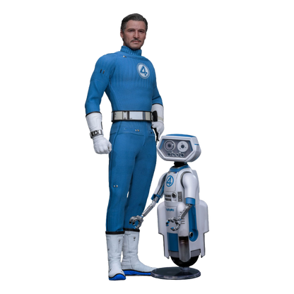 The Fantastic Four: First Steps: Mr Fantastic & H.E.R.B.I.E: 1/6th - Hot Toys Action Figures