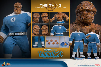 The Fantastic Four: First Steps: The Thing: 1/6th - Hot Toys Action Figures