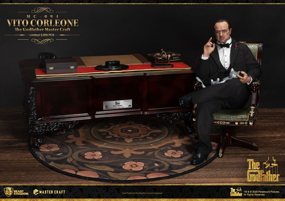 The Godfather: Vito Corleone: Master Craft Statue - Beast Kingdom Toys Statue