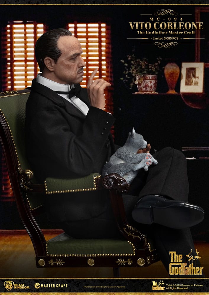 The Godfather: Vito Corleone: Master Craft Statue - Beast Kingdom Toys Statue