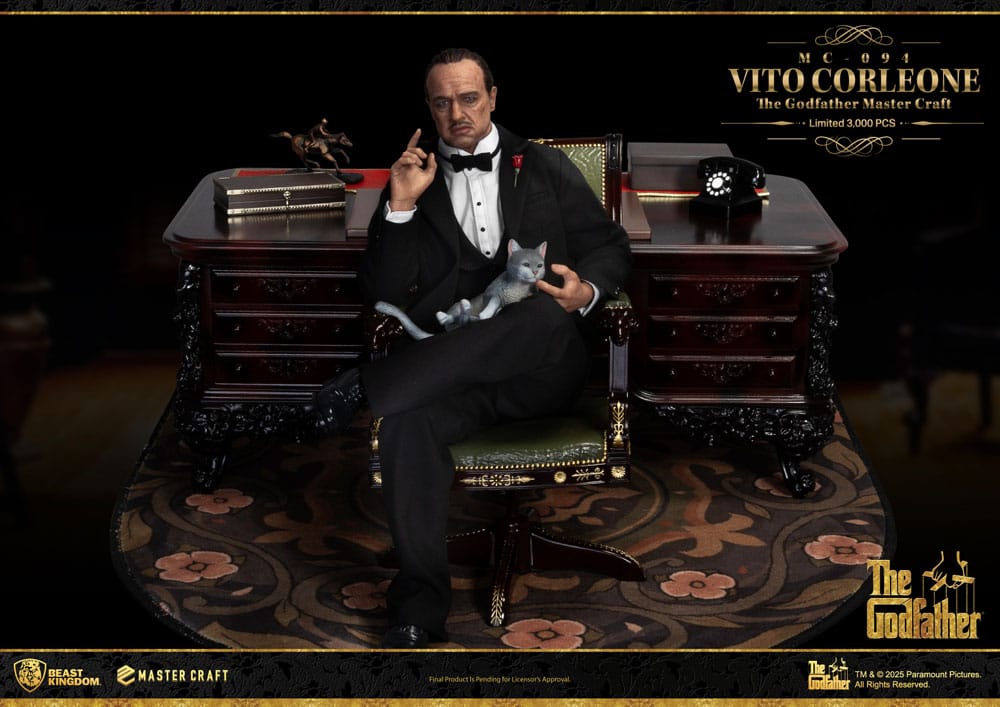The Godfather: Vito Corleone: Master Craft Statue - Beast Kingdom Toys Statue