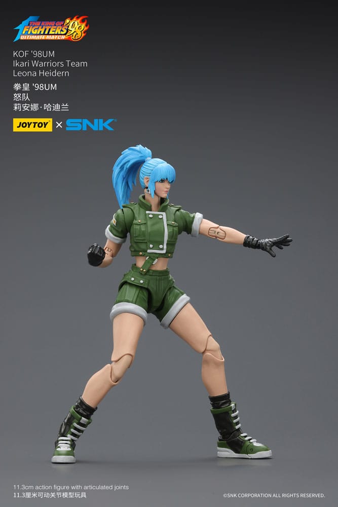 The King Of Fighters '98 Action Figure Hero Team Leona Heidern 11 cm - Joy Toy Action Figure