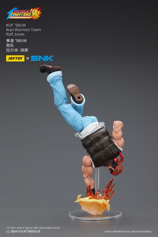 The King Of Fighters '98 Action Figure Hero Team Ralf Jones - Joy Toy Action Figure