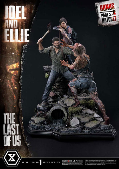 The Last of Us Part I Ultimate Premium Masterline Series Statue Joel & Ellie Deluxe Bonus Version (The Last of Us Part I) 73 cm - Prime 1 Studio Statues
