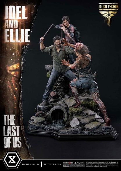 The Last of Us Part I Ultimate Premium Masterline Series Statue Joel & Ellie Deluxe Version (The Last of Us Part I) 73 cm - Prime 1 Studio Statues