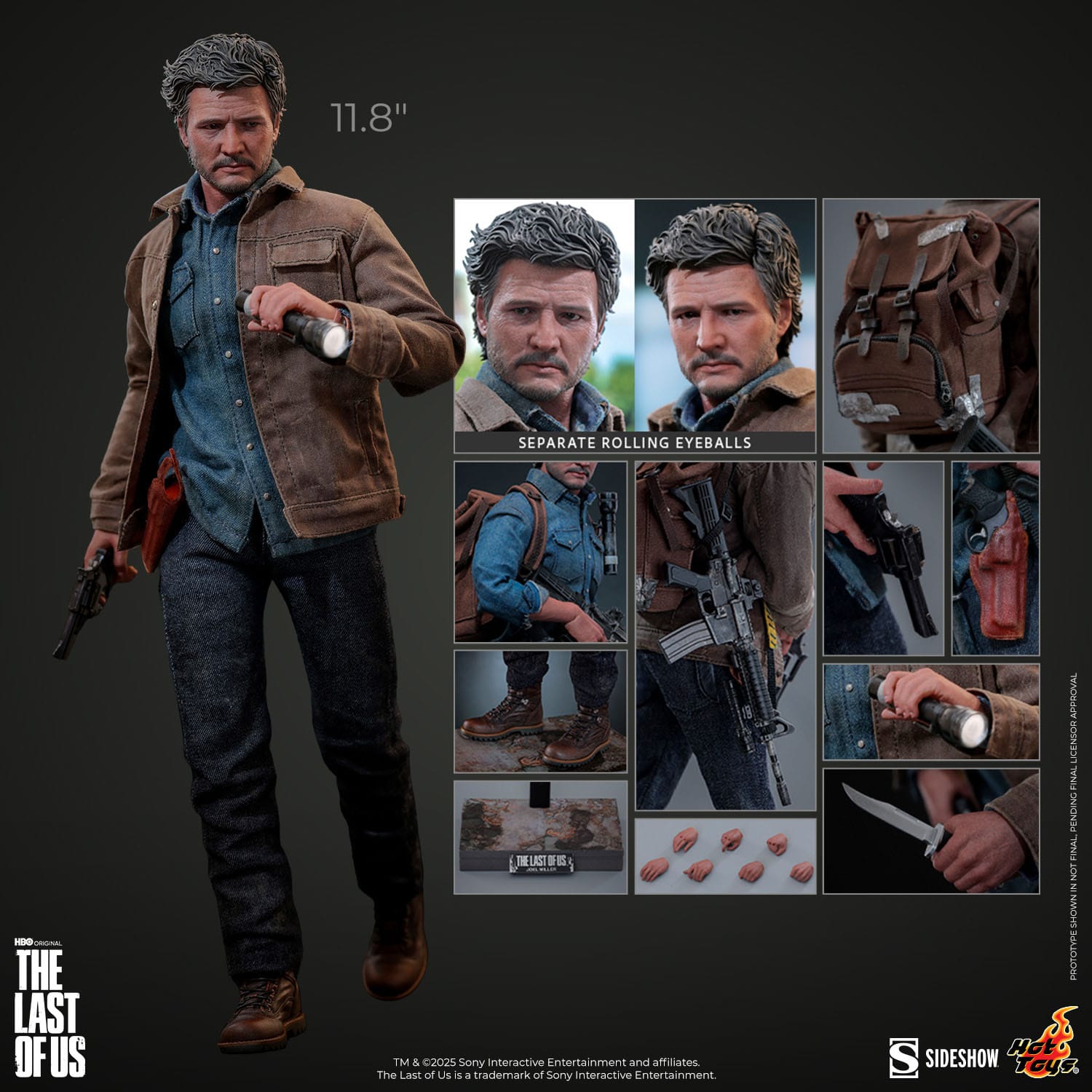The Last of Us:Joel Miller: 1/6th Scale Action Figure: Hot Toys Hot Toys
