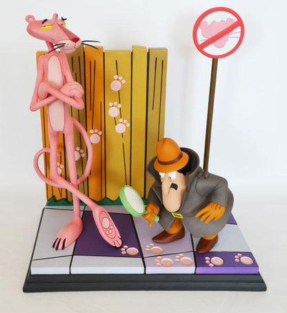The Pink Panther: Pink Panther & The Inspector Statue - Hollywood Collectibles Group Statue