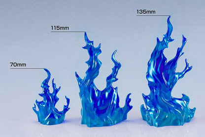 The Simple Effect Parts for Figures Flames: Blue - Good Smile Company Action Figure: Accessories