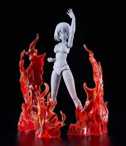 The Simple Effect Parts for Figures Flames: Red - Good Smile Company Action Figure: Accessories