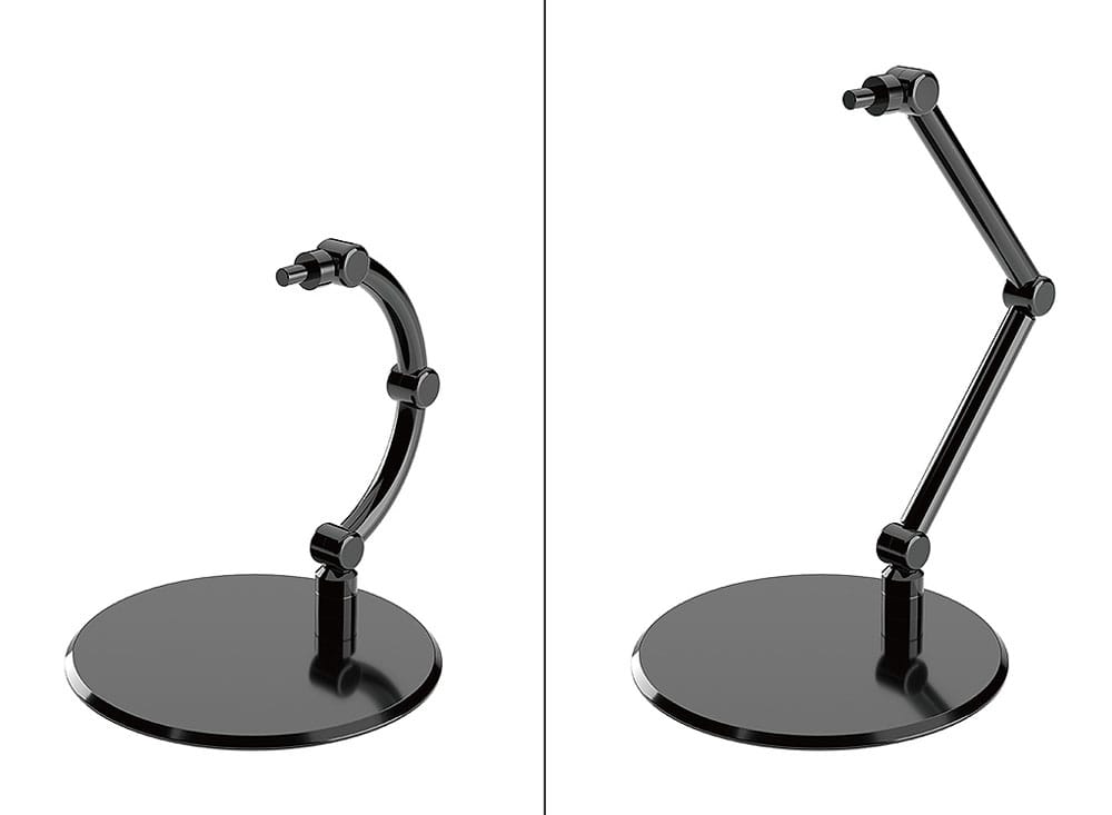 The Simple Stand Mini Nendoroid More for Mini Figures & Models mini Black 4er-Pack - Good Smile Company Action figures: accessories