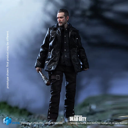 The Walking Dead: Dead City: Negan: Exquisite Super: 1/12 Scale Action Figure - Hiya Toys Action Figure