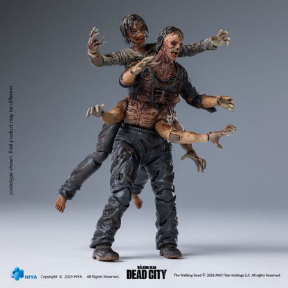 The Walking Dead: Dead City: Walker King: Exquisite Mini: 1/18 Action Figure - Hiya Toys Action Figures