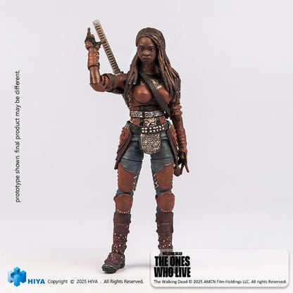 The Walking Dead: The Ones Who Lived: Michonne: Exquisite Mini: 1/18 Action Figure - Hiya Toys Action Figures
