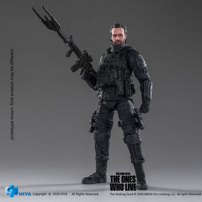 The Walking Dead: The Ones Who Lived: Rick Grimes: Exquisite Mini: 1/18 Action Figure - Hiya Toys Action Figures