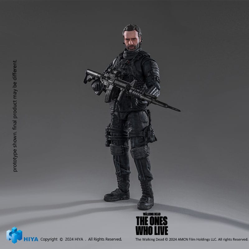 The Walking Dead: The Ones Who Lived: Rick Grimes: Exquisite Mini: 1/18 Action Figure - Hiya Toys Action Figures