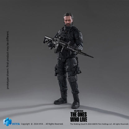 The Walking Dead: The Ones Who Lived: Rick Grimes: Exquisite Mini: 1/18 Action Figure - Hiya Toys Action Figures