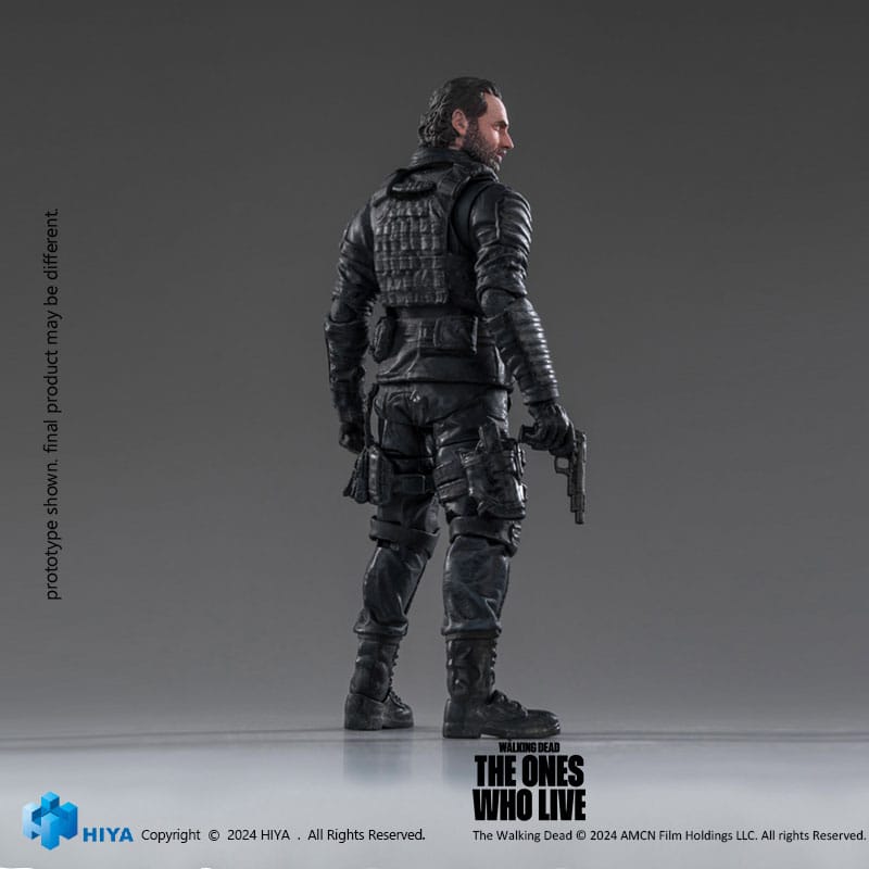 The Walking Dead: The Ones Who Lived: Rick Grimes: Exquisite Mini: 1/18 Action Figure - Hiya Toys Action Figures
