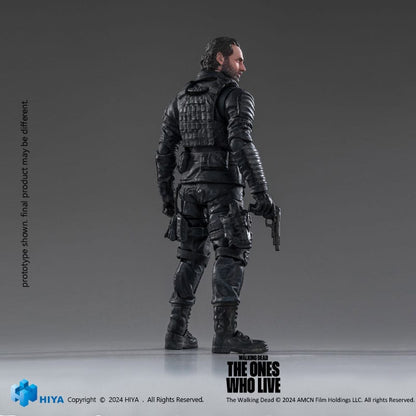 The Walking Dead: The Ones Who Lived: Rick Grimes: Exquisite Mini: 1/18 Action Figure - Hiya Toys Action Figures