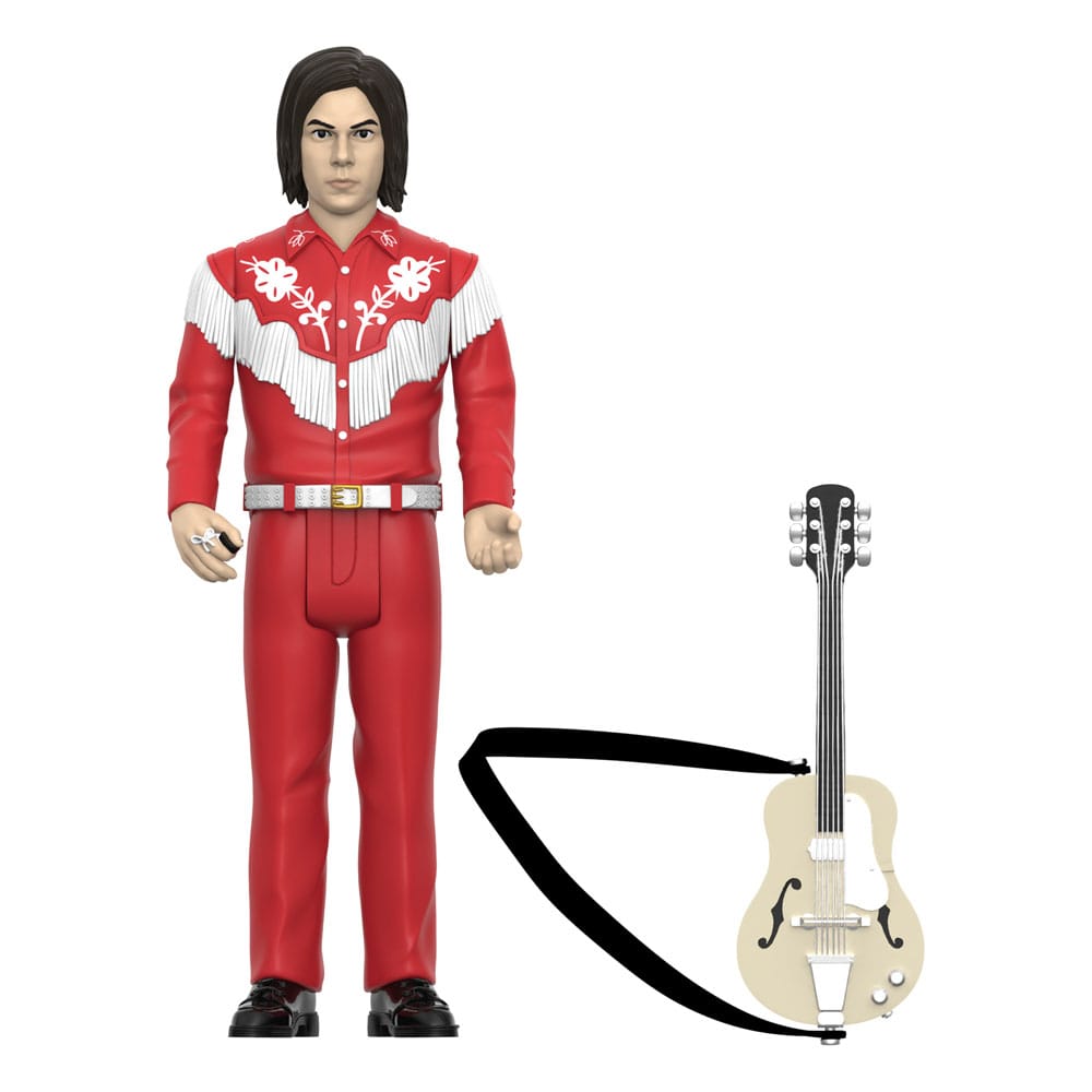 The White Stripes ReAction Action Figures 2-Pack Wave 02 The White Stripes (Elephant) - Super7 Action Figures