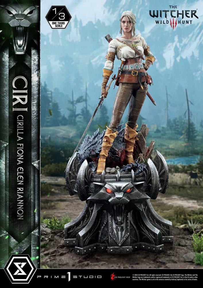 The Witcher 3: Wild Hunt Museum Masterline Statue 1/3 Wild Hunt Ciri Fiona Elen Riannon 81 cm - Prime 1 Studio Statues