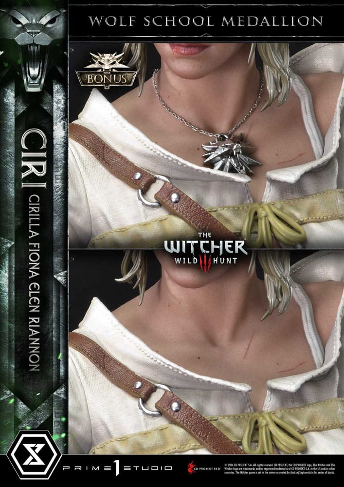 The Witcher 3: Wild Hunt Museum Masterline Statue 1/3 Wild Hunt Ciri Fiona Elen Riannon Bonus Version 81 cm - Prime 1 Studio Statues
