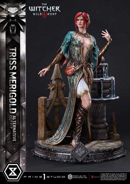 The Witcher 3: Wild Hunt: Triss Merigold (Alternative Outfit Bonus Ver.): Real Elite Masterline 1/4 Scale Limited Edition Statue - Prime 1 Studio Statue