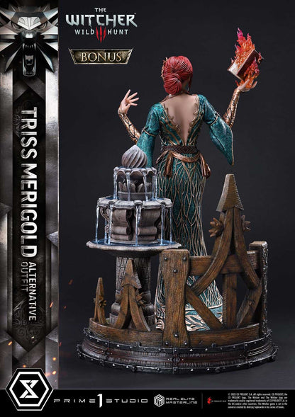 The Witcher 3: Wild Hunt: Triss Merigold (Alternative Outfit Bonus Ver.): Real Elite Masterline 1/4 Scale Limited Edition Statue - Prime 1 Studio Statue