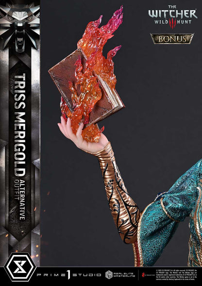 The Witcher 3: Wild Hunt: Triss Merigold (Alternative Outfit Bonus Ver.): Real Elite Masterline 1/4 Scale Limited Edition Statue - Prime 1 Studio Statue