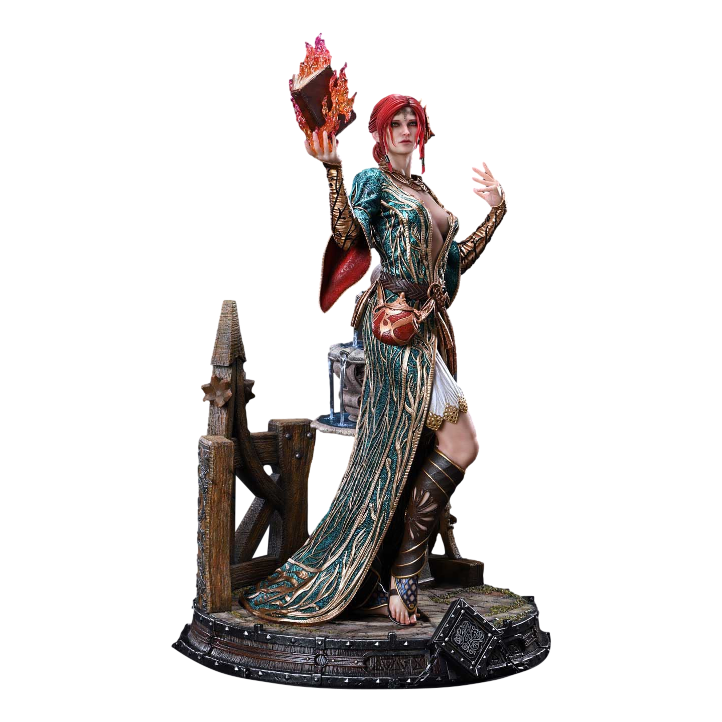 The Witcher 3: Wild Hunt: Triss Merigold (Alternative Outfit Bonus Ver.): Real Elite Masterline 1/4 Scale Limited Edition Statue - Prime 1 Studio Statue