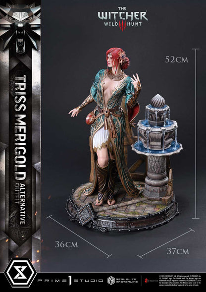 The Witcher 3: Wild Hunt: Triss Merigold (Alternative Outfit): Real Elite Masterline 1/4 Scale Statue - Prime 1 Studio Statue