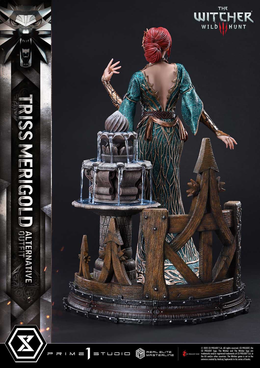 The Witcher 3: Wild Hunt: Triss Merigold (Alternative Outfit): Real Elite Masterline 1/4 Scale Statue - Prime 1 Studio Statue