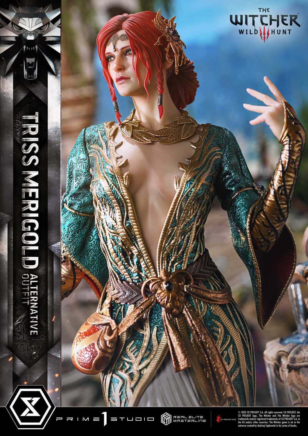 The Witcher 3: Wild Hunt: Triss Merigold (Alternative Outfit): Real Elite Masterline 1/4 Scale Statue - Prime 1 Studio Statue