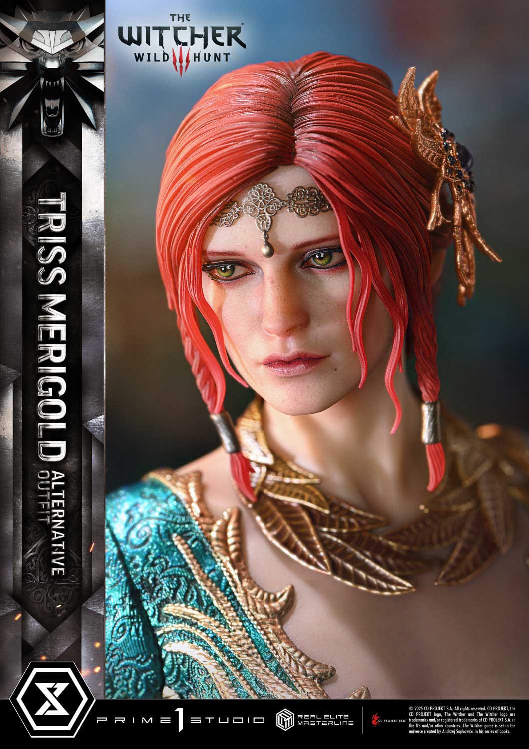 The Witcher 3: Wild Hunt: Triss Merigold (Alternative Outfit): Real Elite Masterline 1/4 Scale Statue - Prime 1 Studio Statue