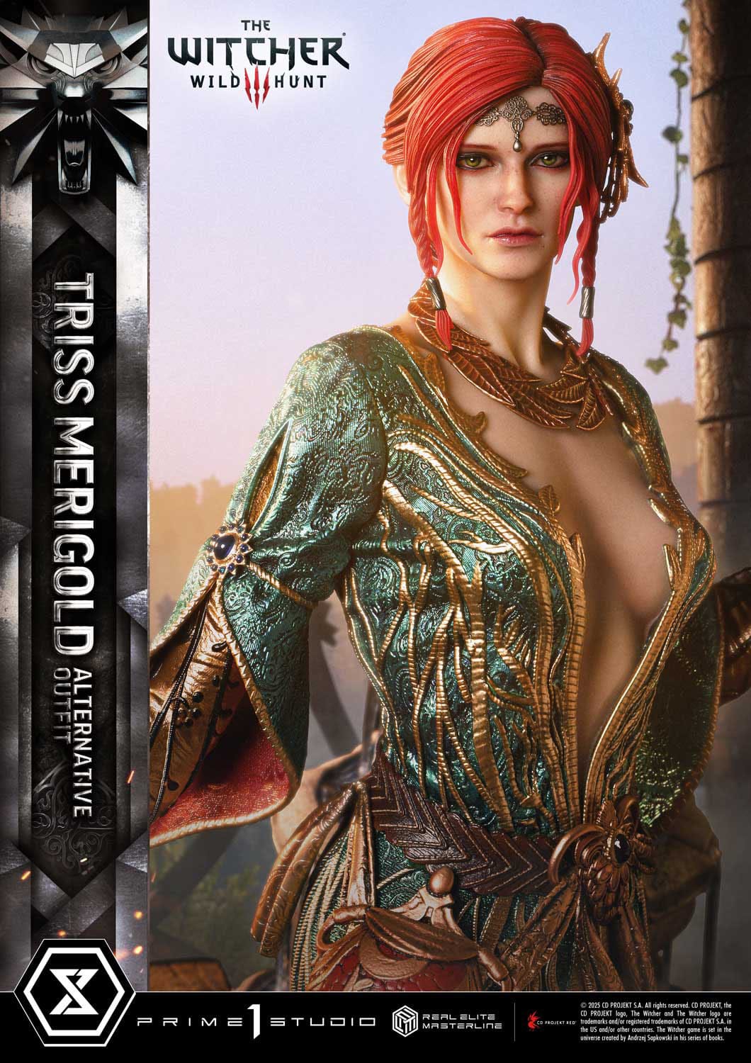 The Witcher 3: Wild Hunt: Triss Merigold (Alternative Outfit): Real Elite Masterline 1/4 Scale Statue - Prime 1 Studio Statue