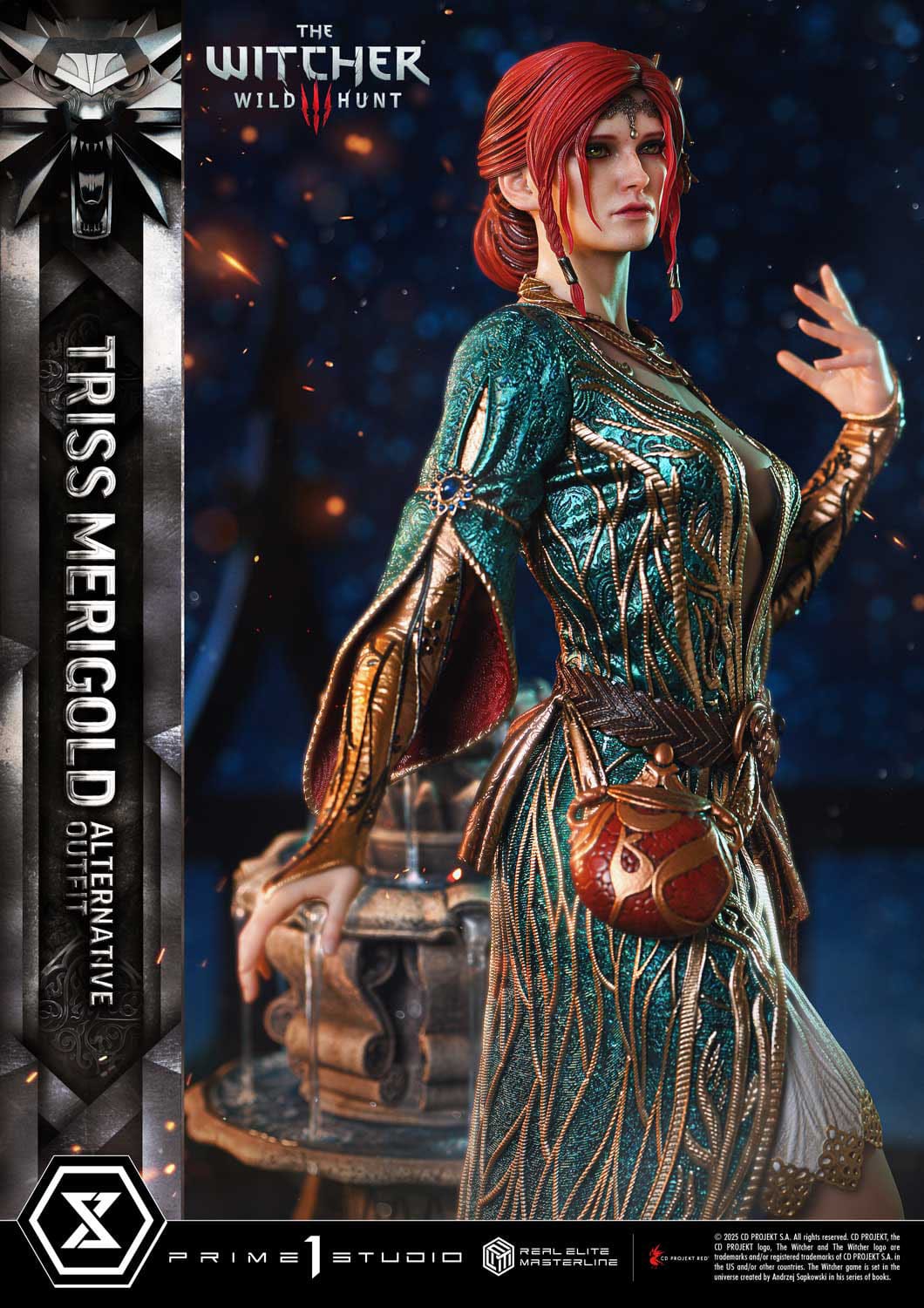 The Witcher 3: Wild Hunt: Triss Merigold (Alternative Outfit): Real Elite Masterline 1/4 Scale Statue - Prime 1 Studio Statue