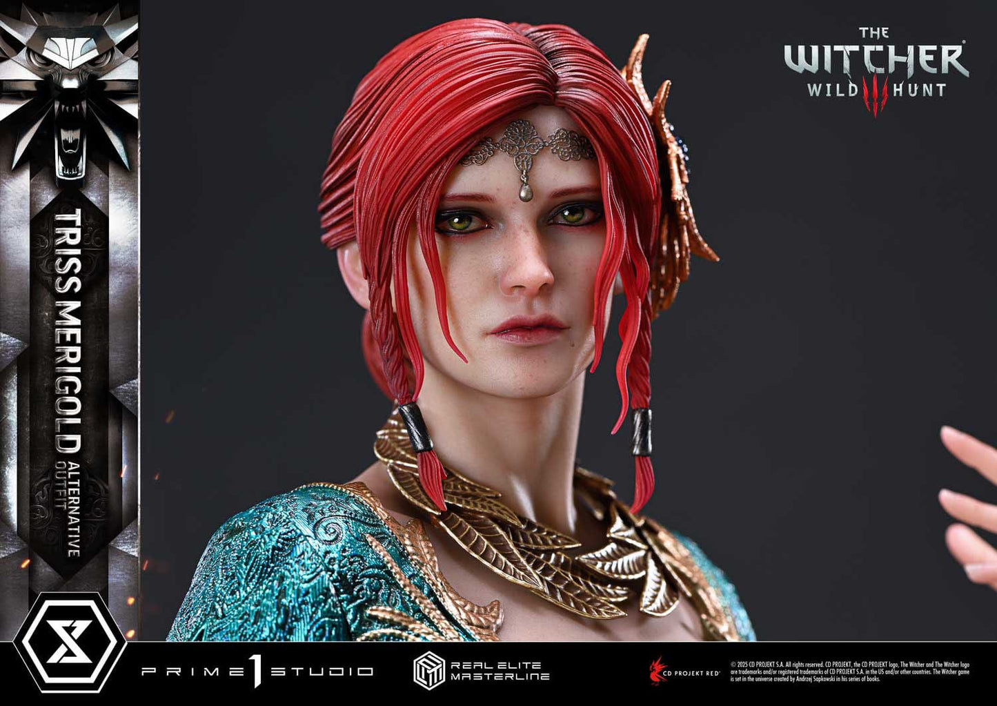 The Witcher 3: Wild Hunt: Triss Merigold (Alternative Outfit): Real Elite Masterline 1/4 Scale Statue - Prime 1 Studio Statue