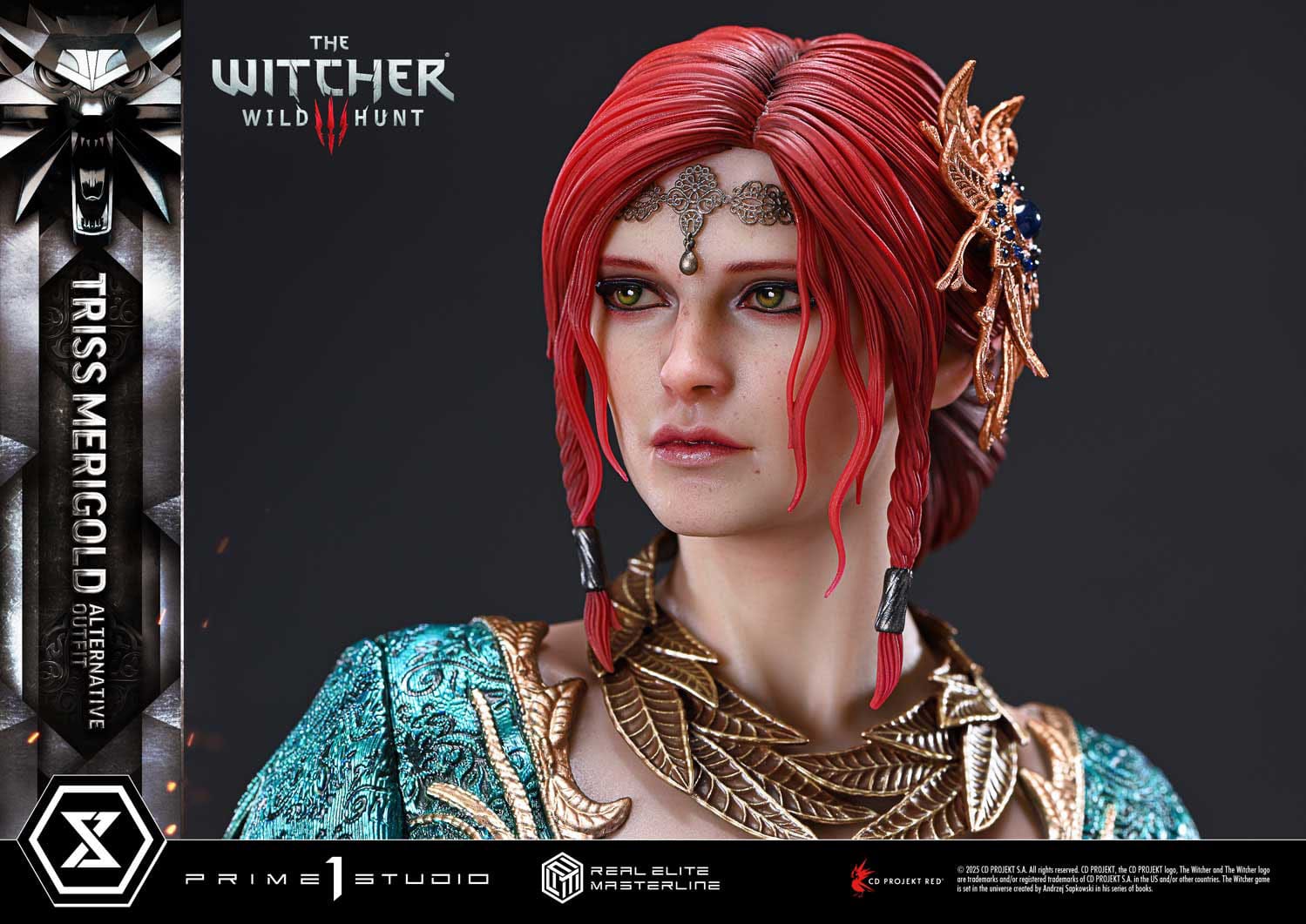 The Witcher 3: Wild Hunt: Triss Merigold (Alternative Outfit): Real Elite Masterline 1/4 Scale Statue - Prime 1 Studio Statue