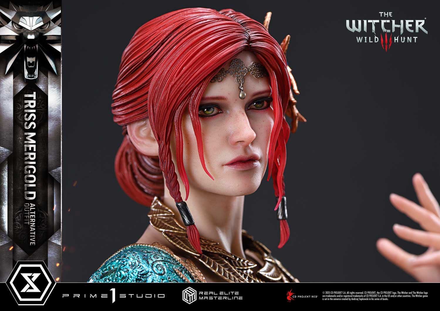 The Witcher 3: Wild Hunt: Triss Merigold (Alternative Outfit): Real Elite Masterline 1/4 Scale Statue - Prime 1 Studio Statue
