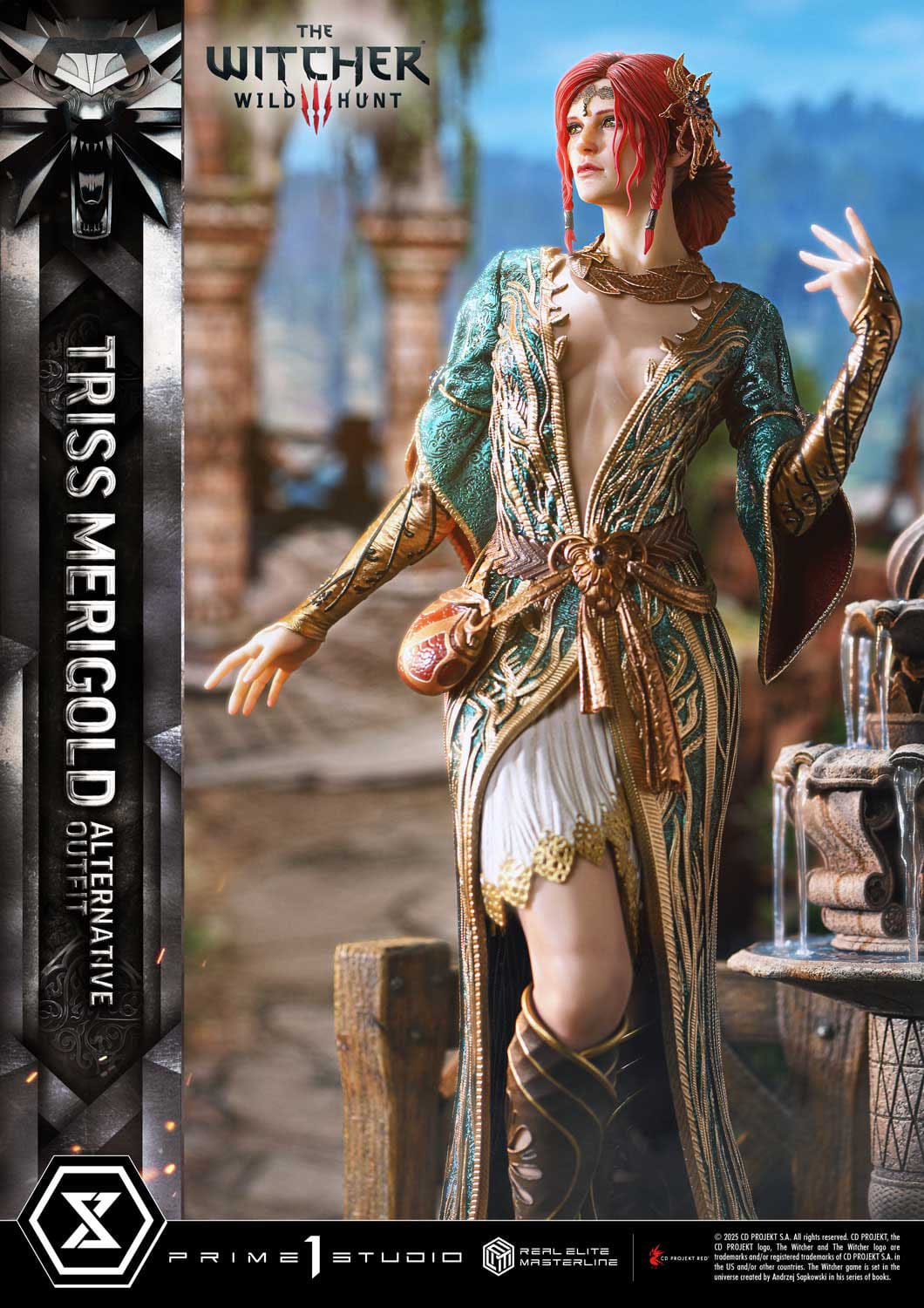 The Witcher 3: Wild Hunt: Triss Merigold (Alternative Outfit): Real Elite Masterline 1/4 Scale Statue - Prime 1 Studio Statue