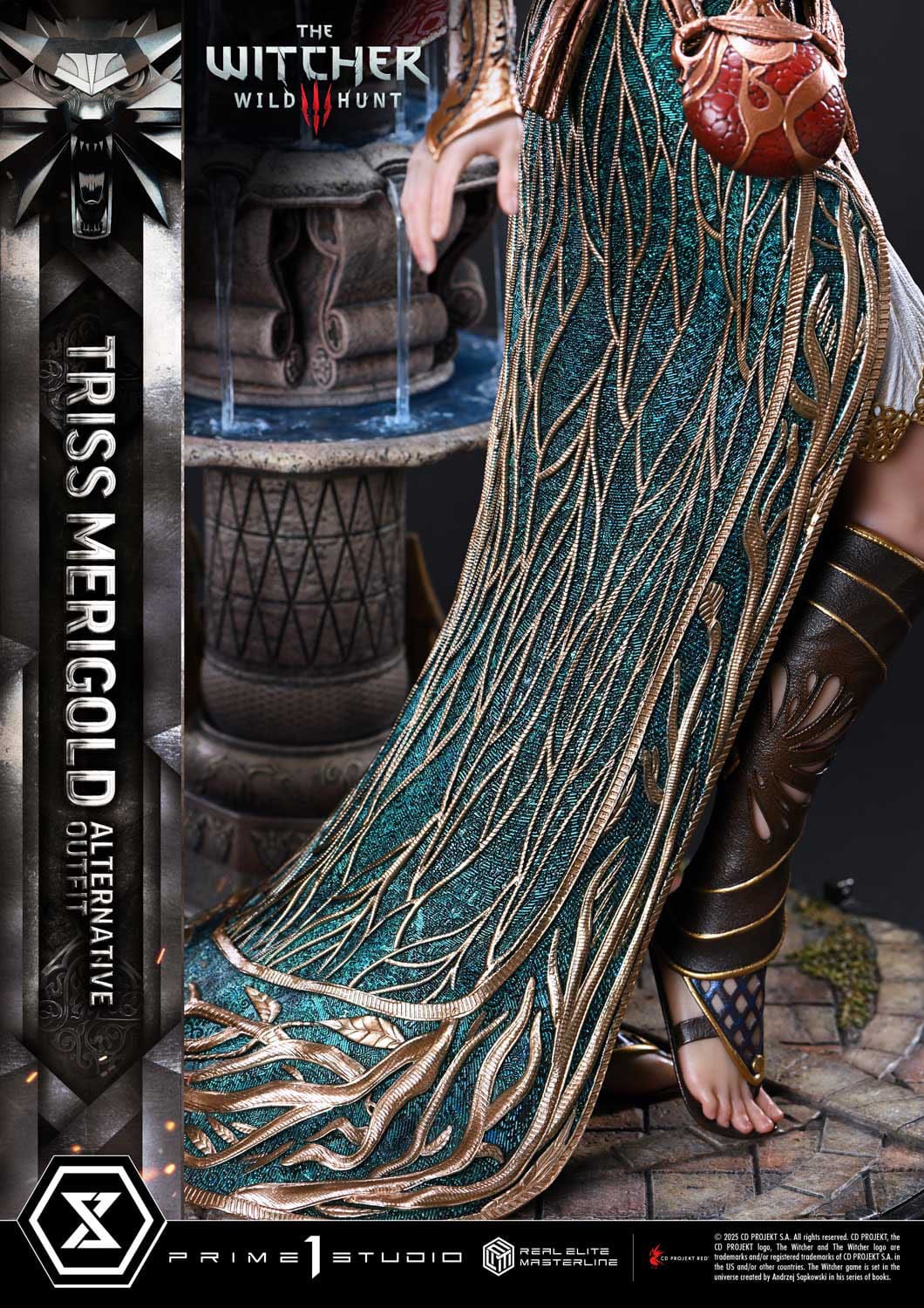 The Witcher 3: Wild Hunt: Triss Merigold (Alternative Outfit): Real Elite Masterline 1/4 Scale Statue - Prime 1 Studio Statue