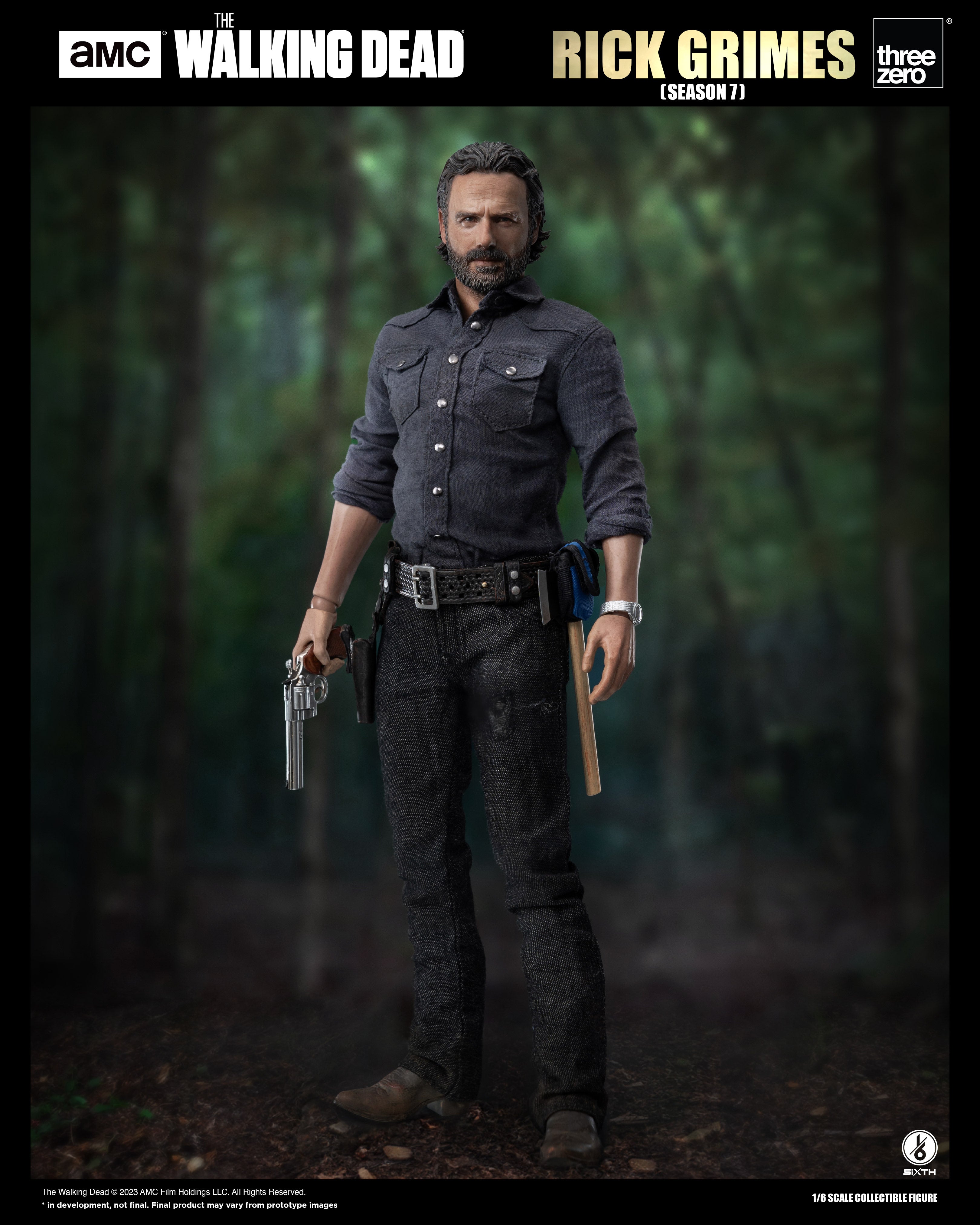 The Walking Dead: Rick Grimes: Season 7: ThreeZero