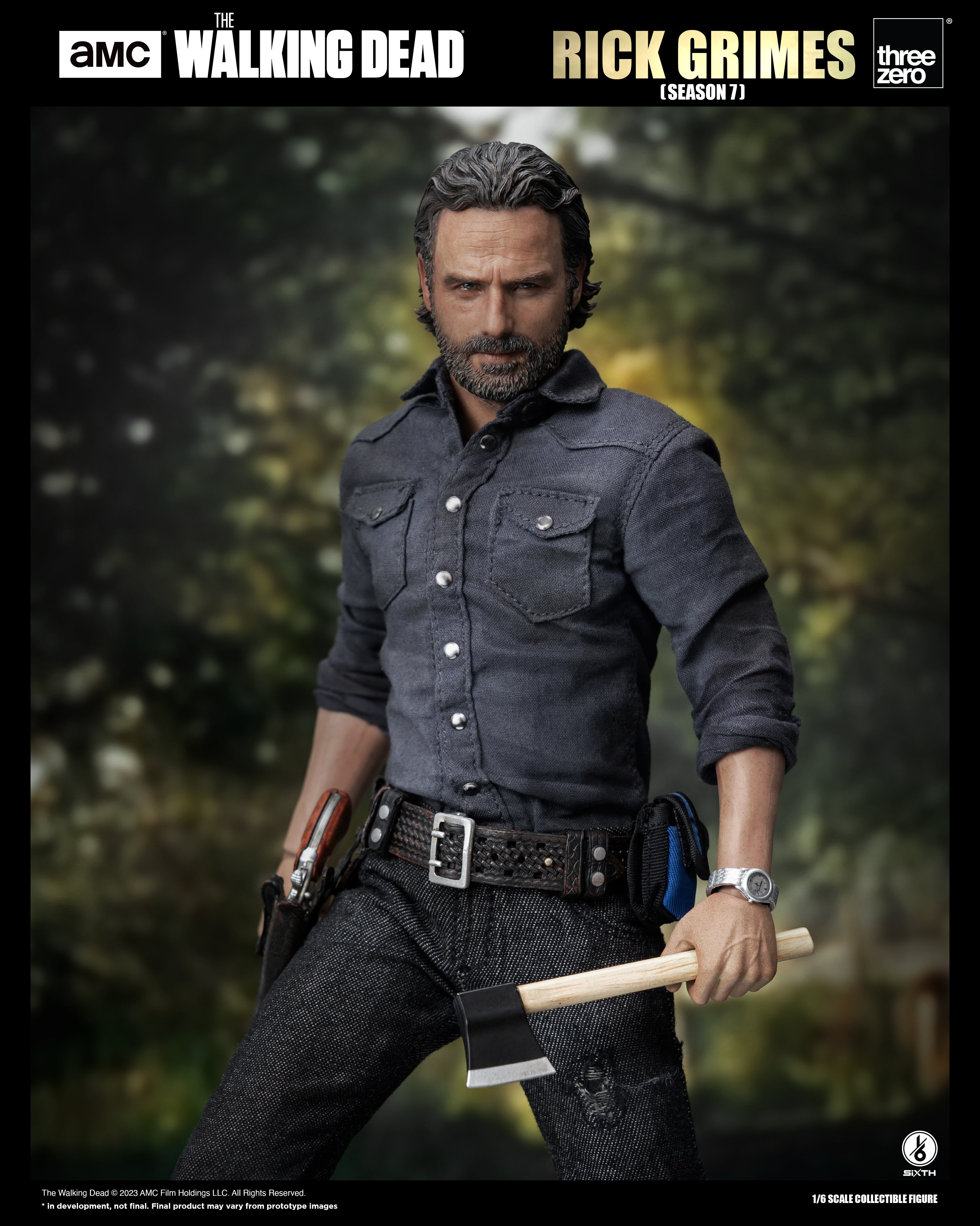 The Walking Dead: Rick Grimes: Season 7: ThreeZero