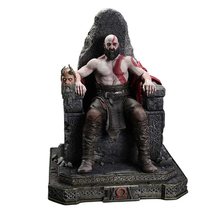 Throne Legacy God of War Ragnarok Master Thyself Kratos 1/3 Scale Statue - Prime 1 Studio Statues