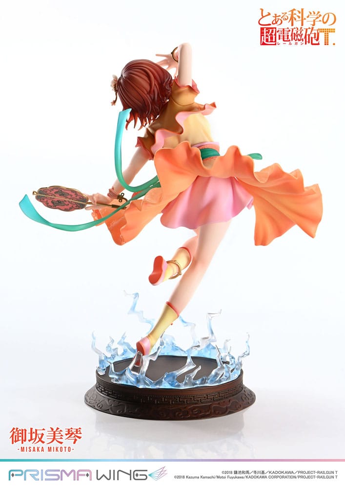 To Aru Kagaku no Railgun Prisma Wing PVC Statue 1/7 Misaka Mikoto 22 cm - Prime 1 Studio Statues